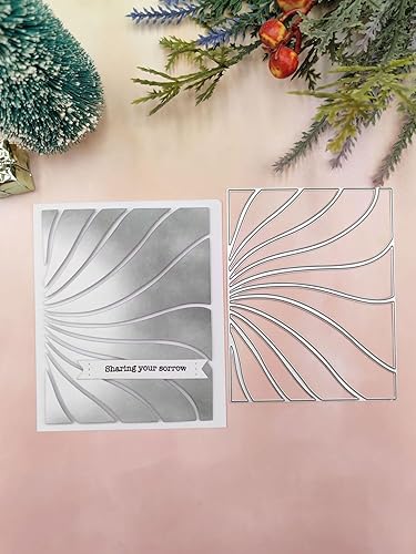 Miniatura 3 de Troqueles de corte con marco de fondo 3D, plantillas de metal, herramientas de álbumes de recortes, plantilla de grabado para manualidades de