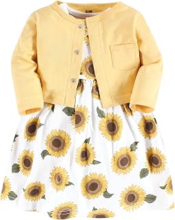 Hudson Baby Infant Cardigan Sunflower