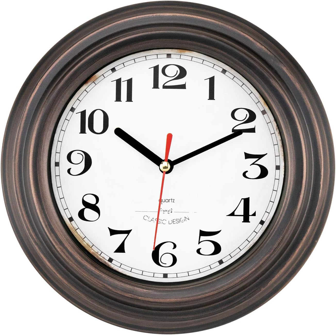 Amazon.com: Lumuasky Small Wall Clock, 8 Inch Vintage Wall Clock ...