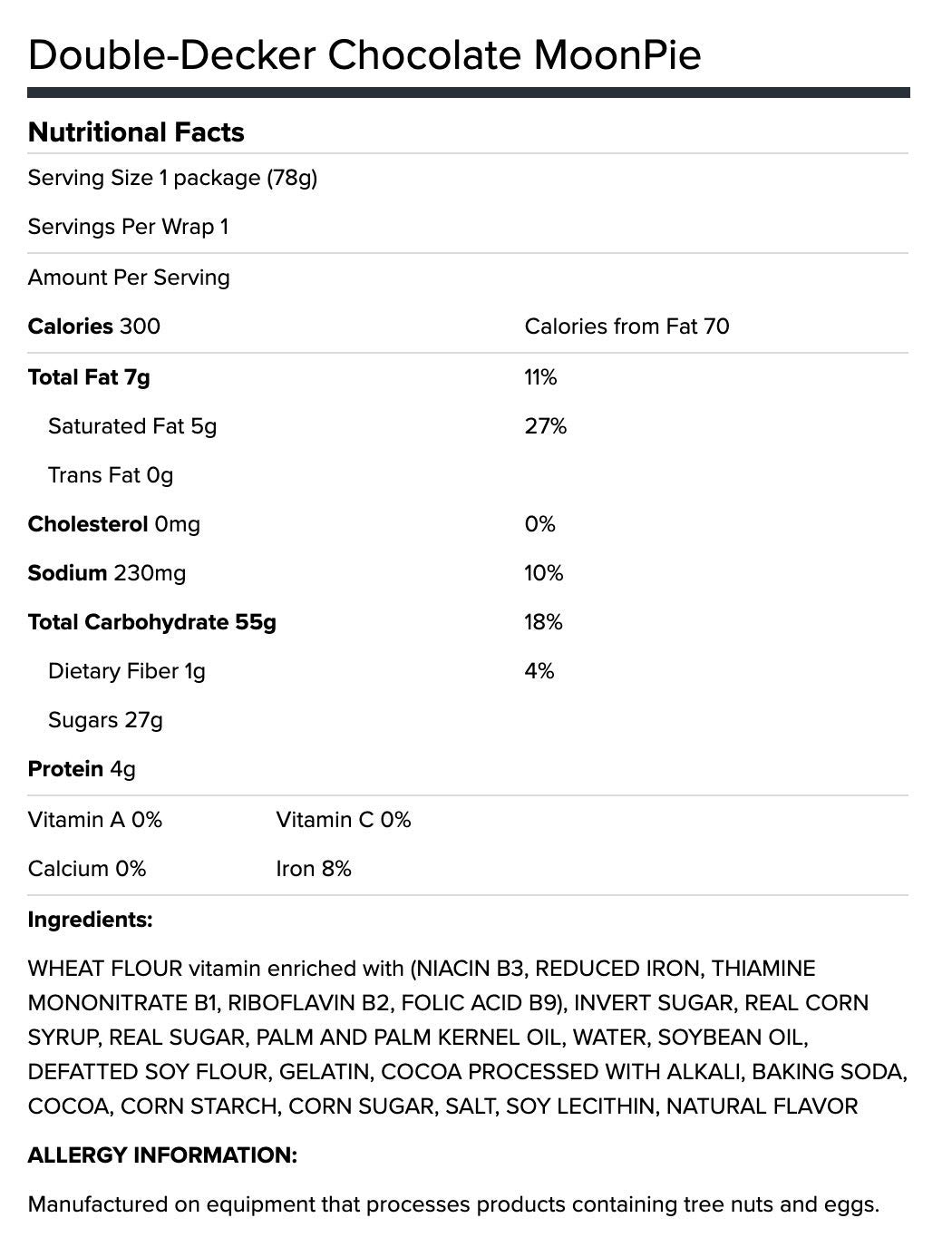 MoonPie Double Decker Chocolate Marshmallow Sandwich - 2oz, 12Count Box (Pack of 6 Boxes, 72Count Total) | Double Layer Chocolate Covered Graham Cracker & Marshmallow Pie