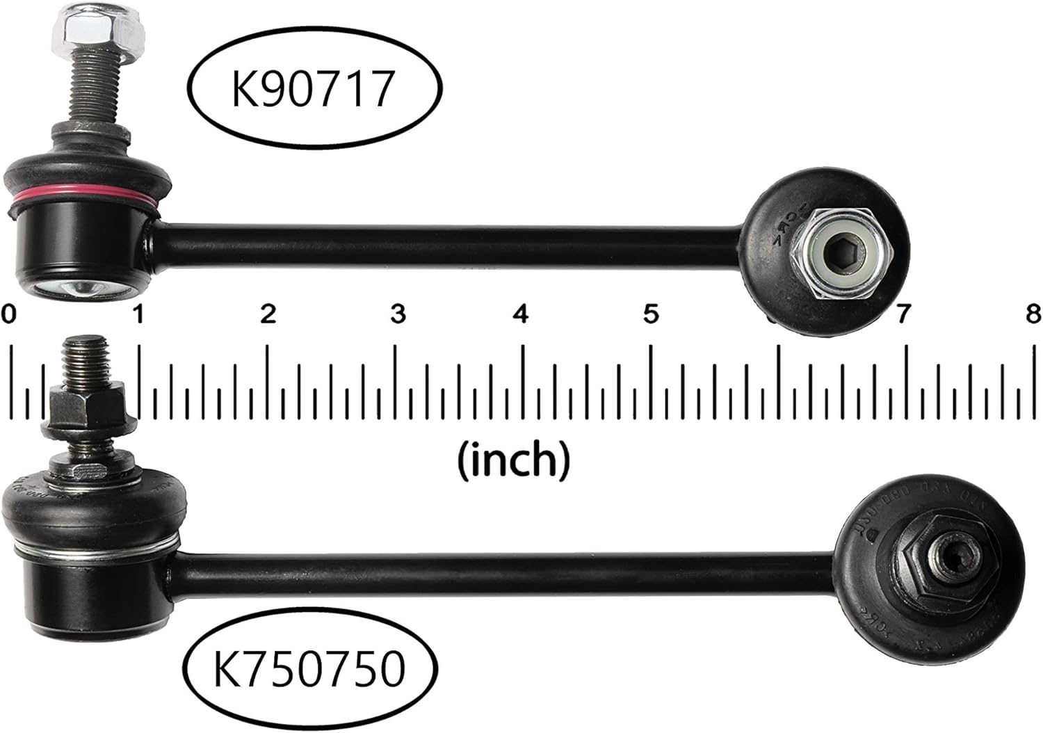 4PC Front + Rear Sway Bar Links FITS 2007-2013 Honda Pilot 2007-2013 Acura MDX 2010-2013 ZDX