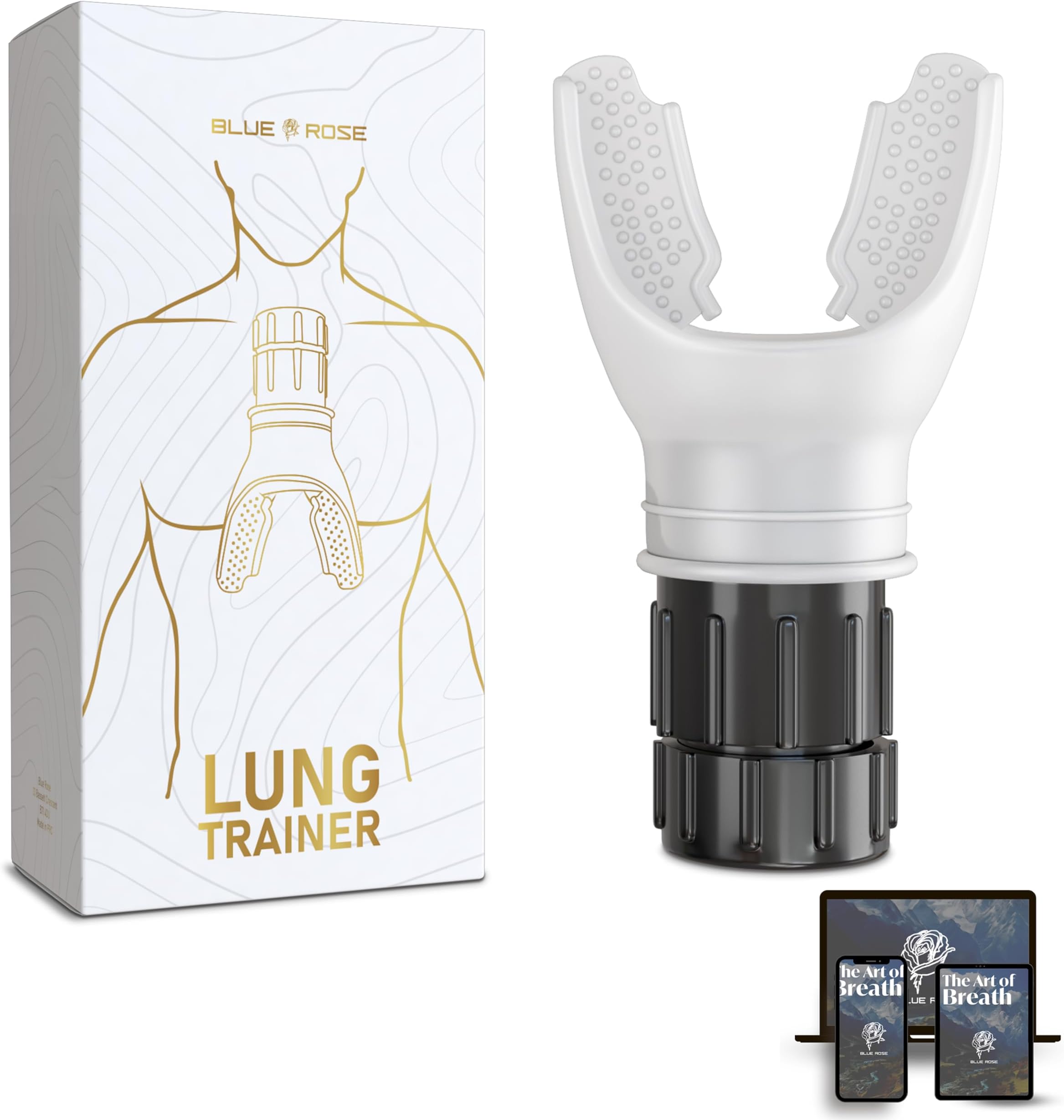 Blue Rose Breathing Trainer