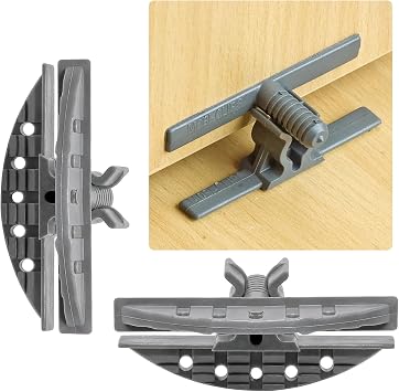KNAPP Clips Biscuit Connector - Fast Assembly, Clip-in Fastener, 50 Pairs