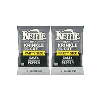 Vista 33 de Kettle Brand Papas fritas, trufa cortada Krinkle y sal marina, 7.5 onzas