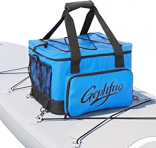 Modoker Tragbare Kühltasche für Paddle Board, wasserdichte SUP Zubehör Tasche für Strand, Camping und Bootfahren