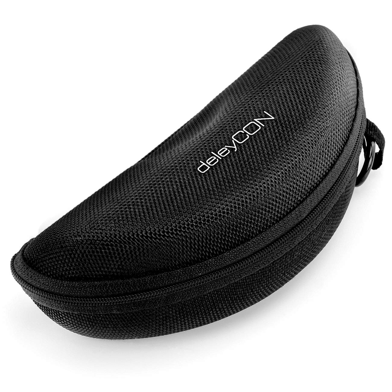 deleyCON Estuche de Gafas con Carcasa Rígida para Gafas Deportivas y de sol Incluyendo Paño de Limpieza