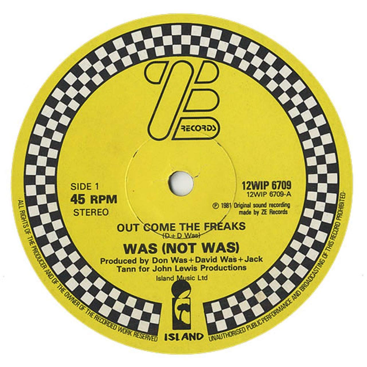 Was (Not Was) - Out Come The Freaks - Amazon.com Music