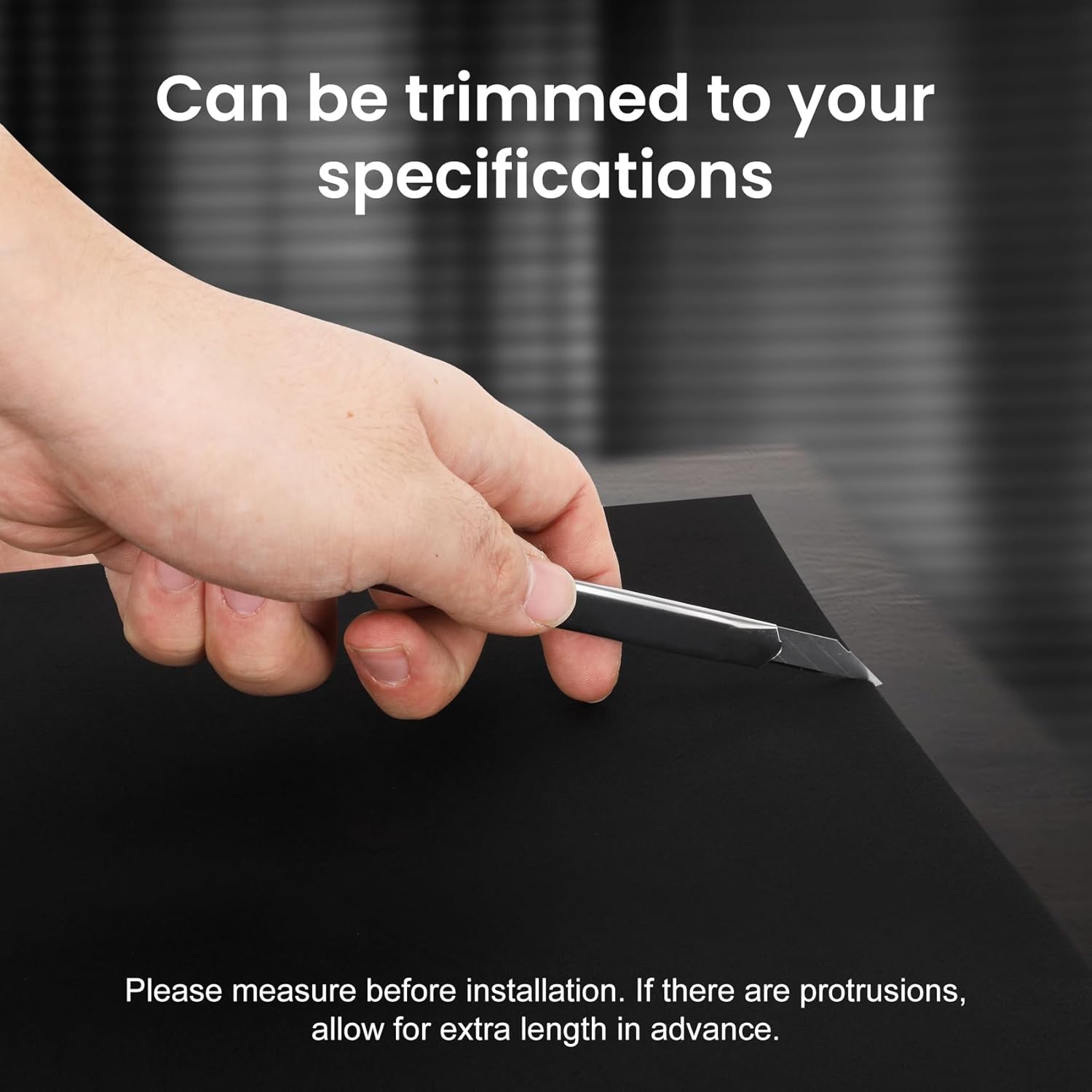 122"x60"Suede Headliner Fabric,Black Headliner Fabric with Foam Backing-Black Suede Headliner Material for Car/Truck/SUV/RV Interior Repair,Includes DIY Tools: Rubber Roller and Craft Knife