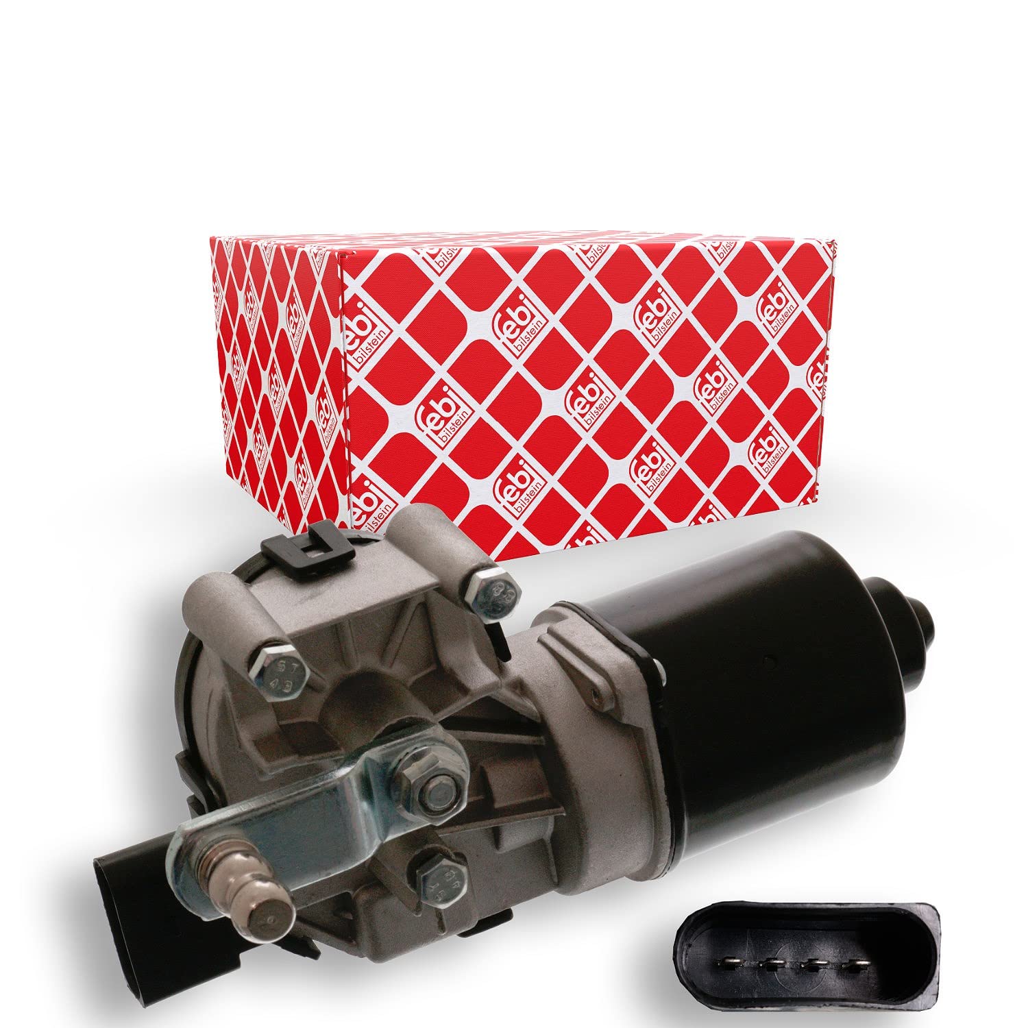 FEBI BILSTEIN Motore tergicristallo 34753 | Compatibile con: SKODA FABIA I, FABIA I Combi, FABIA I Praktik, FABIA I Stufenheck, VW POLO, POLO IV Stufenheck