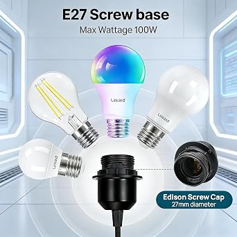 2 Pack Ceiling Pendant Light Fitting, E27 Lamp Holder, with Lock Ring for Shade, Black Light Fittings, with 100CM Adjustable Cable, Flex Cable Ceiling Rose, Industrial Style Ceiling Pendant Fitting