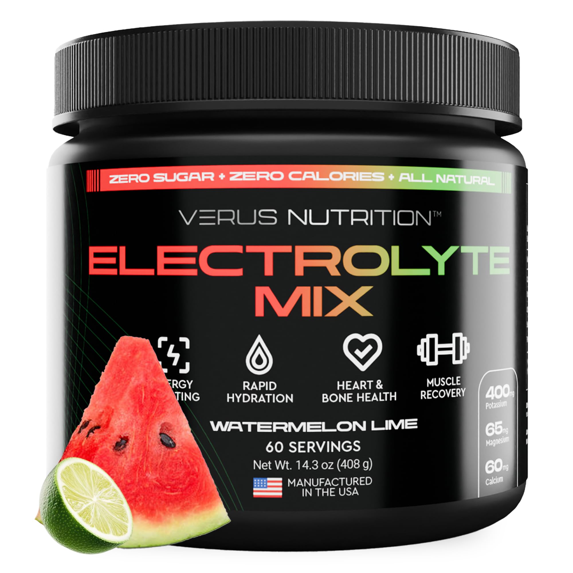 Miami Vice Electrolyte Powder, Zero Sugar, 60 Servings — Amazon image 9