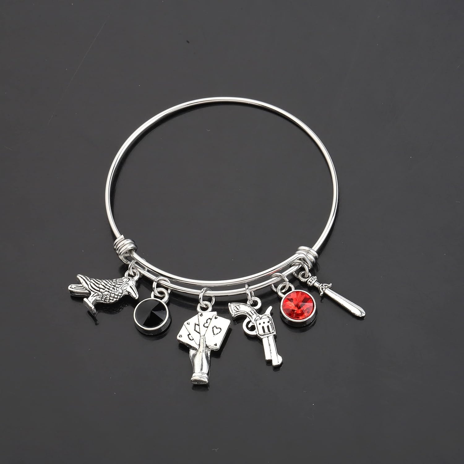 FAADBUK Six Inspired Bracelet Shadow and Bone Gift Crow Club Gift for Kaz Inez and Jasper Fans