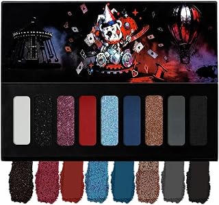 Eyeshadow Palette, 9 Color Matte Shimmer Waterproof Long Lasting Eye Shadow | Face Eye Makeup, Highly Pigmented Makeup Set, Festival Ready Smudge Proof Shades, For Women Men Halloween Christmas Cosplay