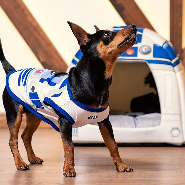 Foto 3 de 7 de Cerdá - For Fan Pets - Camiseta para Perro de R2-D2 - Licencia Oficial Star Wars®