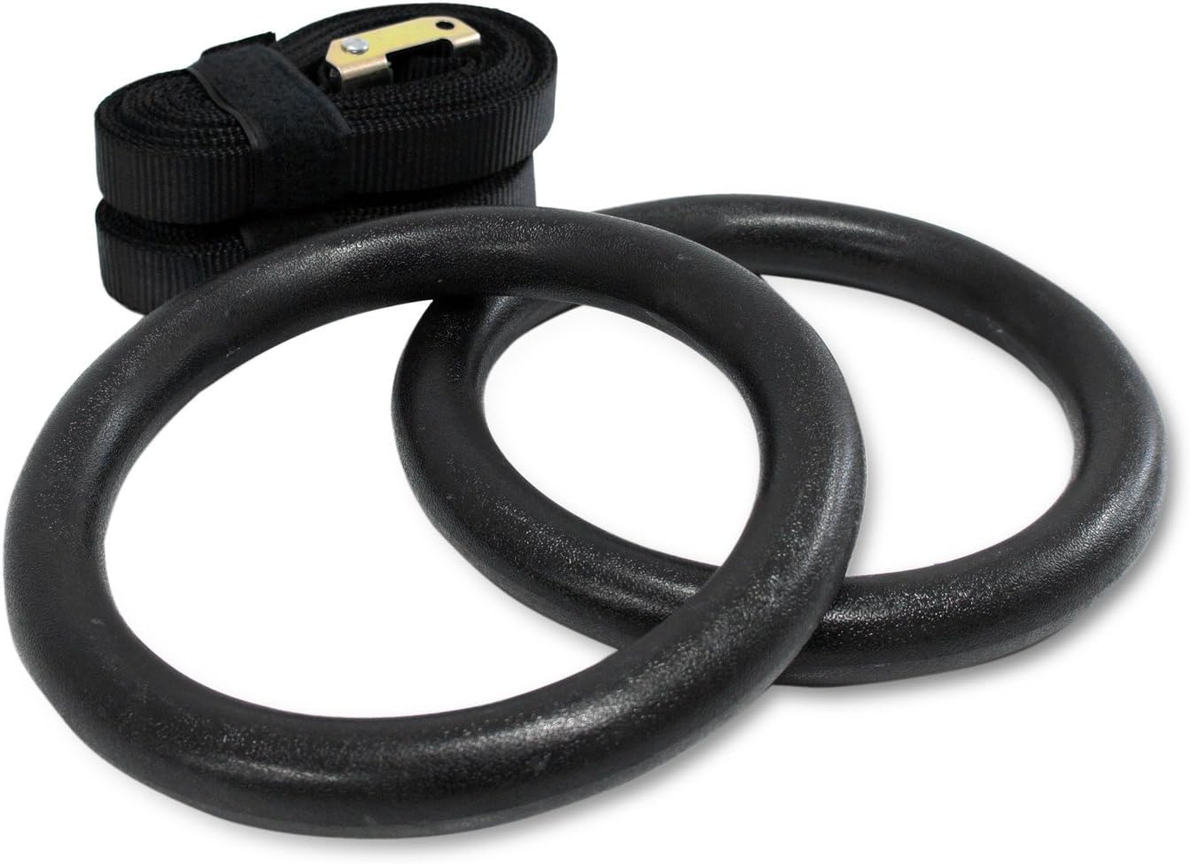 ABS Plastic Gymnastic Ring Olympic Strength Training Gym Rings (ABS Plastic)