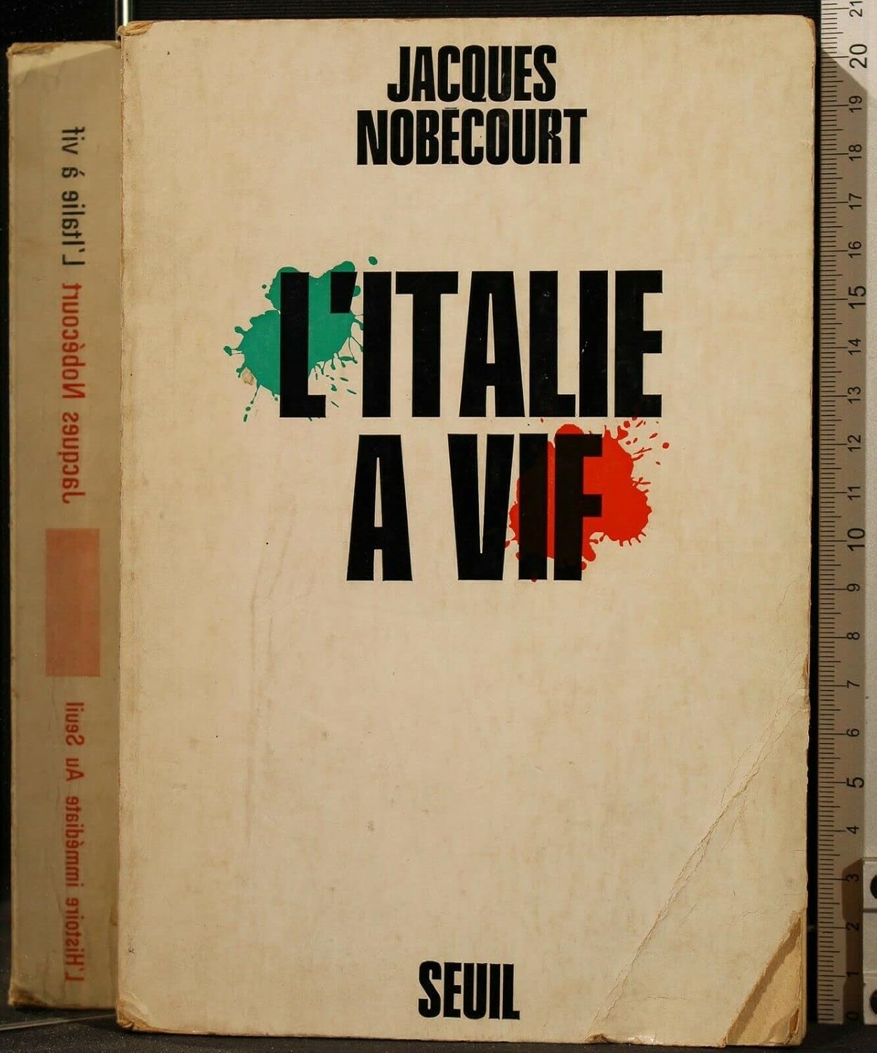 L'Italie à vif 9782020022972 Jacques Nobécourt Books