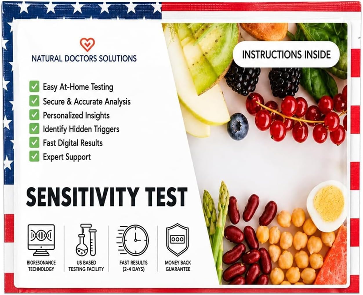 Food Sensitivity Test Kit. Intolerance Testing Kits for Home of 1000 Items