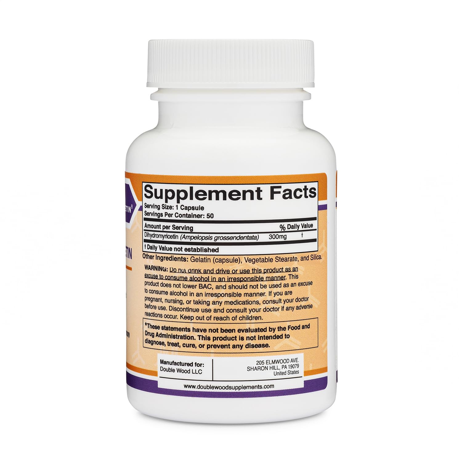 DHM 300mg with Electrolytes, Sleep & Liver Support, 50 Capsules — Amazon image 2