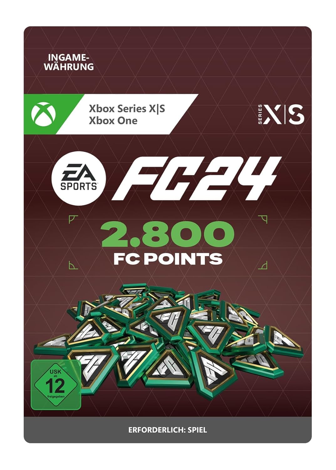 EA SPORTS FC 24 2800 Ultimate Team Points | Xbox One/Series X|S - Download Code