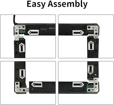 55 Inch 20 Points Infrared Touch Frame, Interactive USB Interface IR touch Screen Overlay Use, Driver Free Intelligent, Suitable for Digital Signage
