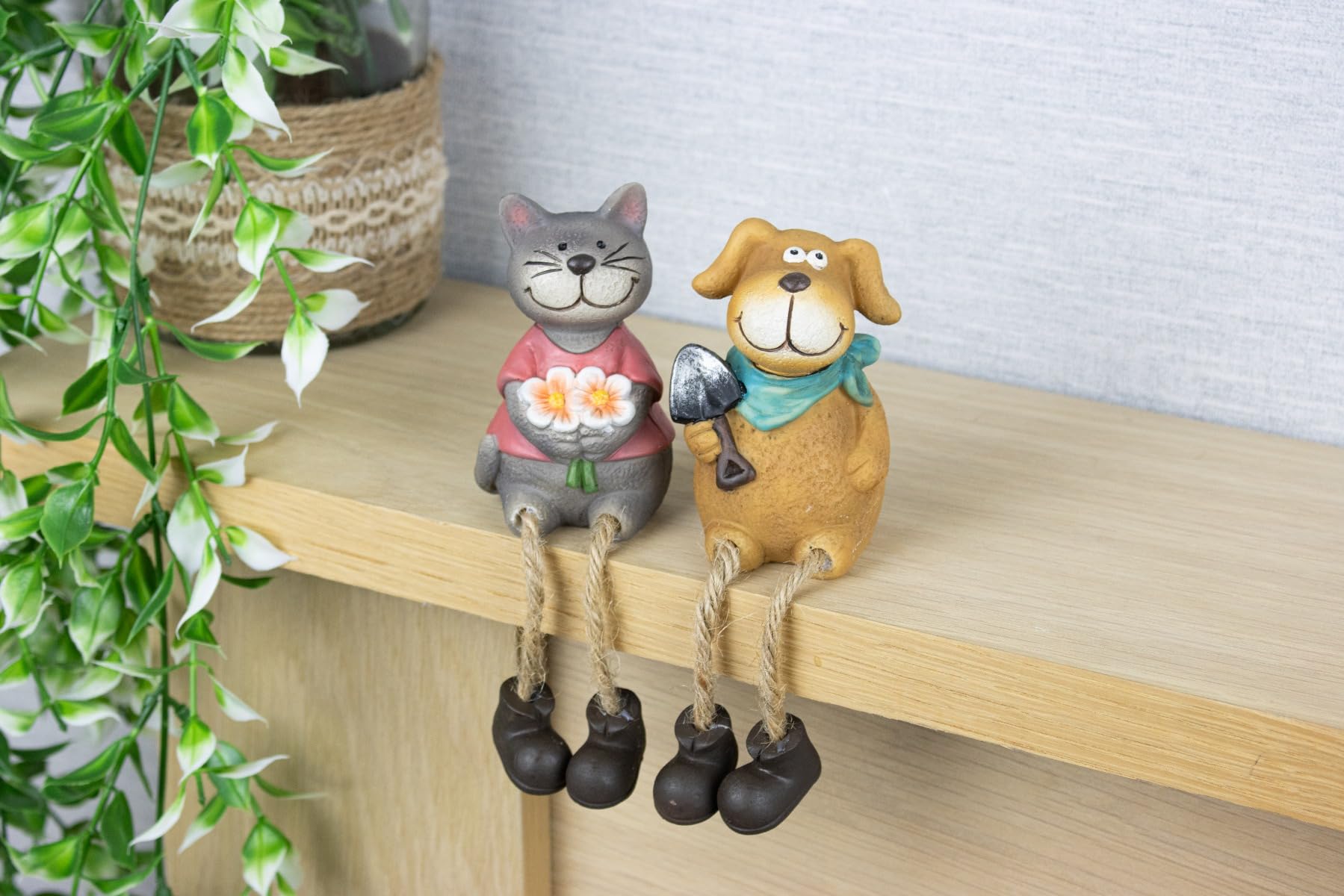 Healthy Living Direct Multicolor Dangley Leg Cat & Dog Ornament