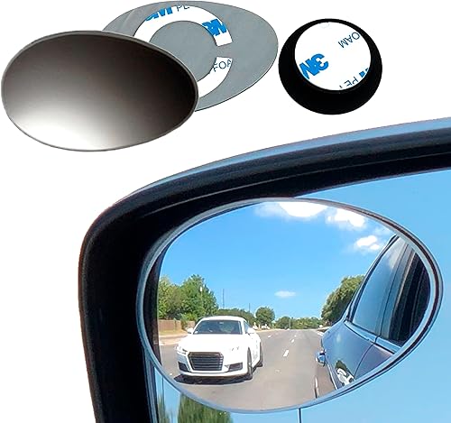 Utopicar Blind Spot Mirrors, Espejo para punto ciego, espejos de puerta para imagen grande y seguridad vial, impresionante vista trasera, ajustable,