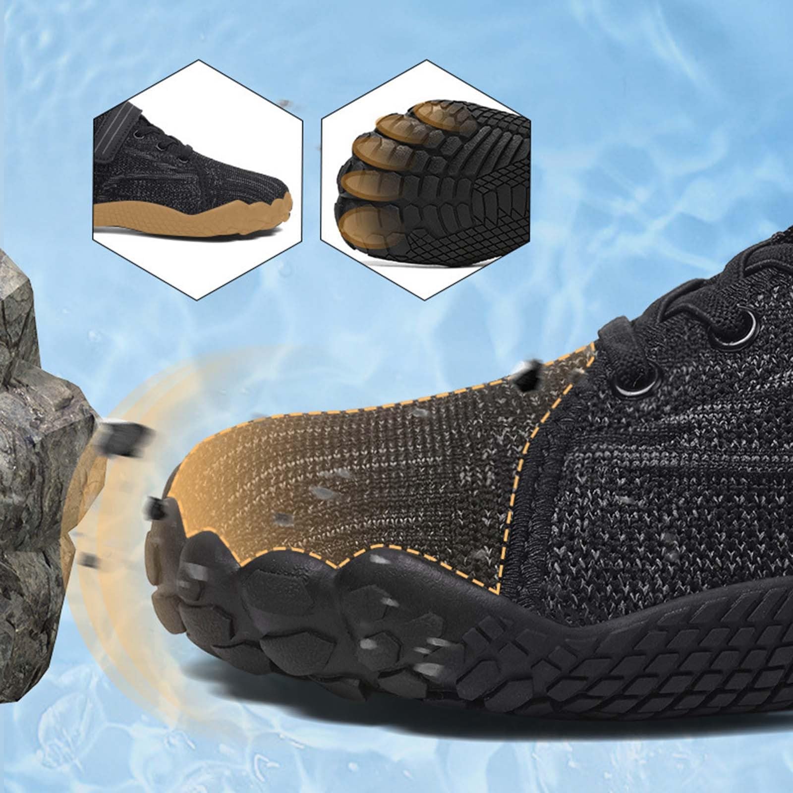 Barefoot Enfant Barefoot Shoes Chaussure De Plage Chaussures Trail Randonnée D Eau Chausson Gym pour Enfants Sandale Garcon Chaussons Garçon Piscine Bebe Basket 36 Chaud Running Fille 28 26 Escalade