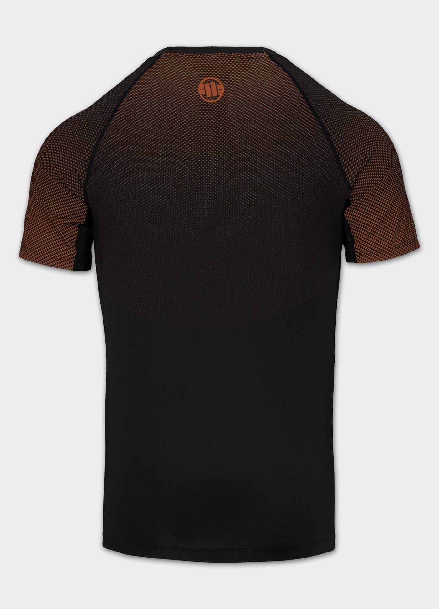 PITBULL- T-Shirt Rashguard Homme Manches Courtes Ranked, T Shirt Rash Guard | Chemise Séchage Rapide, Tshirt Fonctionnel Élastique, Rafraichissant Chemise, Sport T-shirts, De Fitness