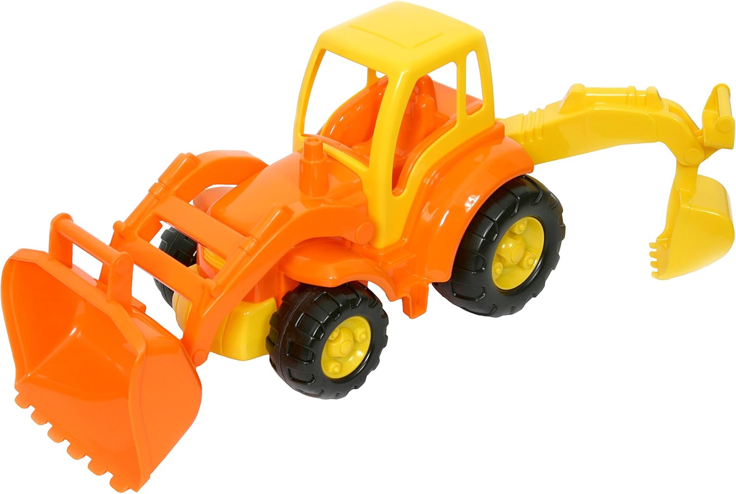 Polesie Polesie0513 Champion Tractor with Backhoe and Shovel