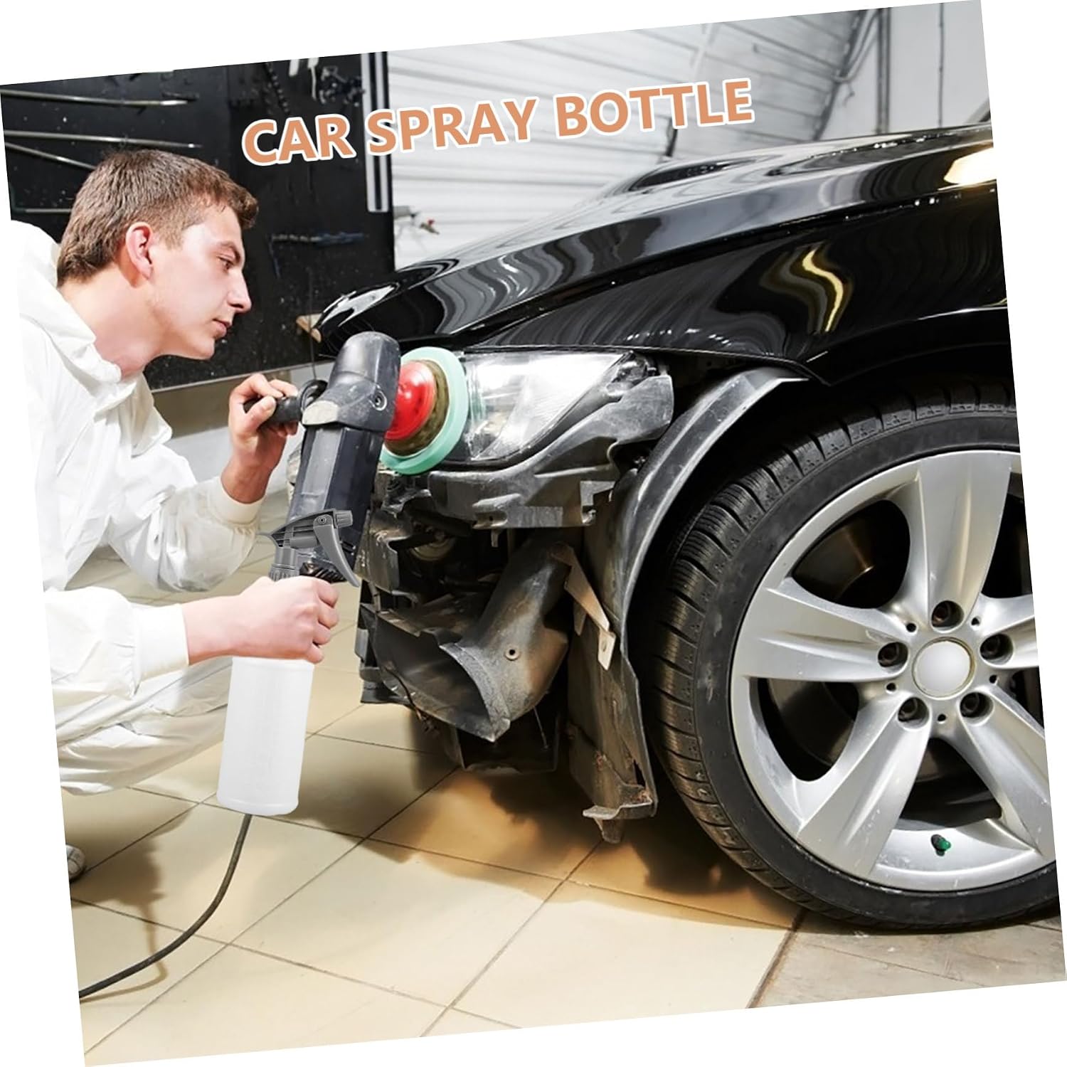 VOSAREA Portable Handheld Car Wash Foam Sprayer Nozzle for Efficient Cleaning for Car Care and Home Use