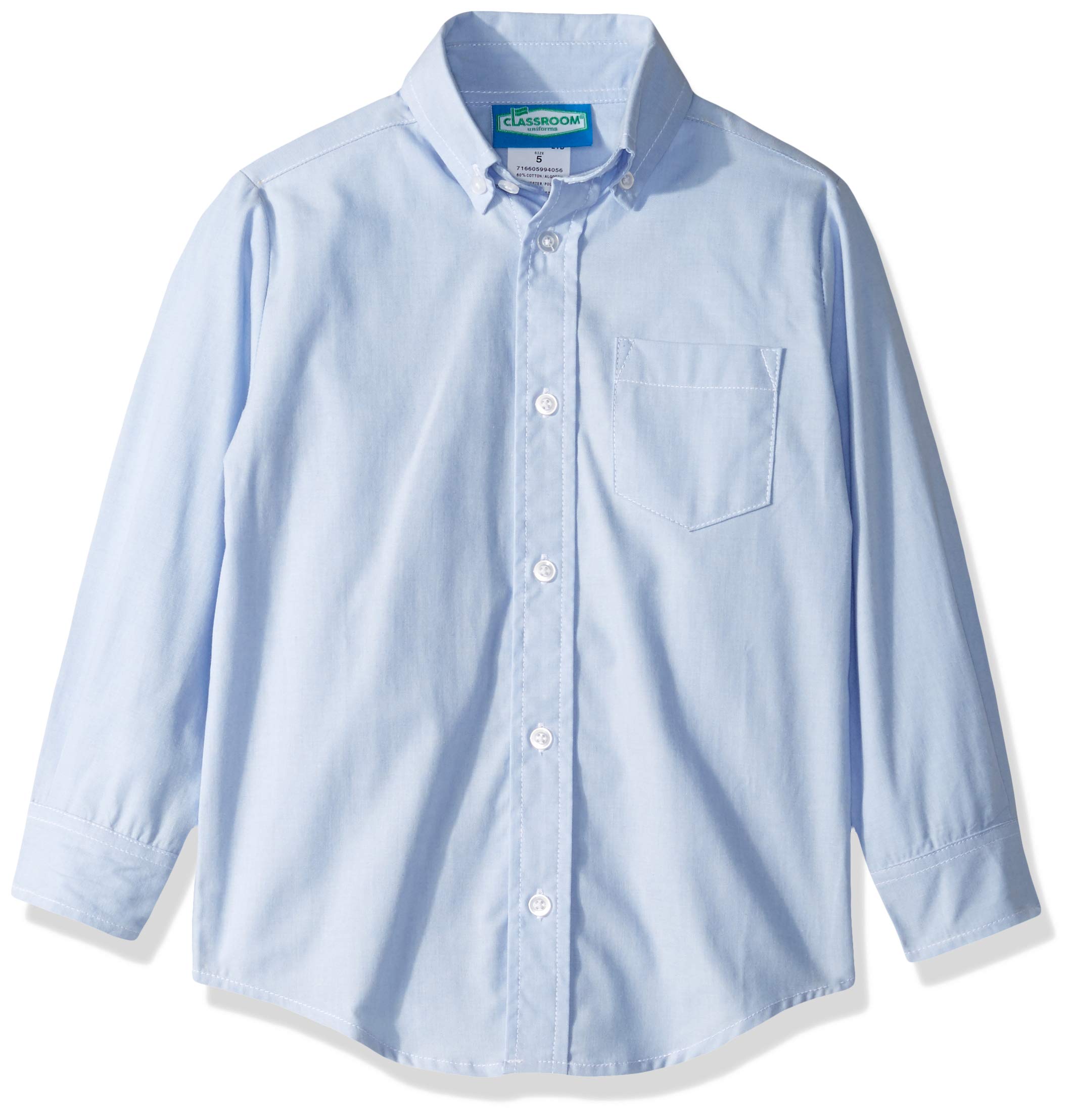 Classroom UniformsBoys' Long Sleeve Oxford Shirt