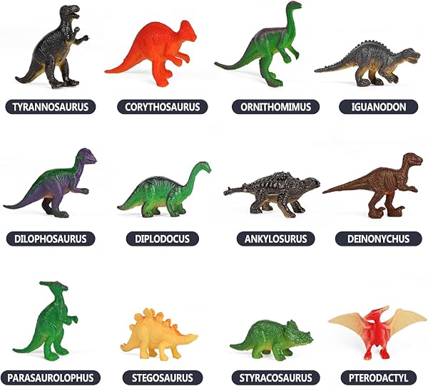 Kit Fouille Œufs Dinosaures pour Enfants, Grande Œuf de Dinosaure à Creuser avec 12 Figurines de Dinosaure, Kit Archéologique avec Outils, Cadeau pour Garçons à Partir de 6 Ans - 2