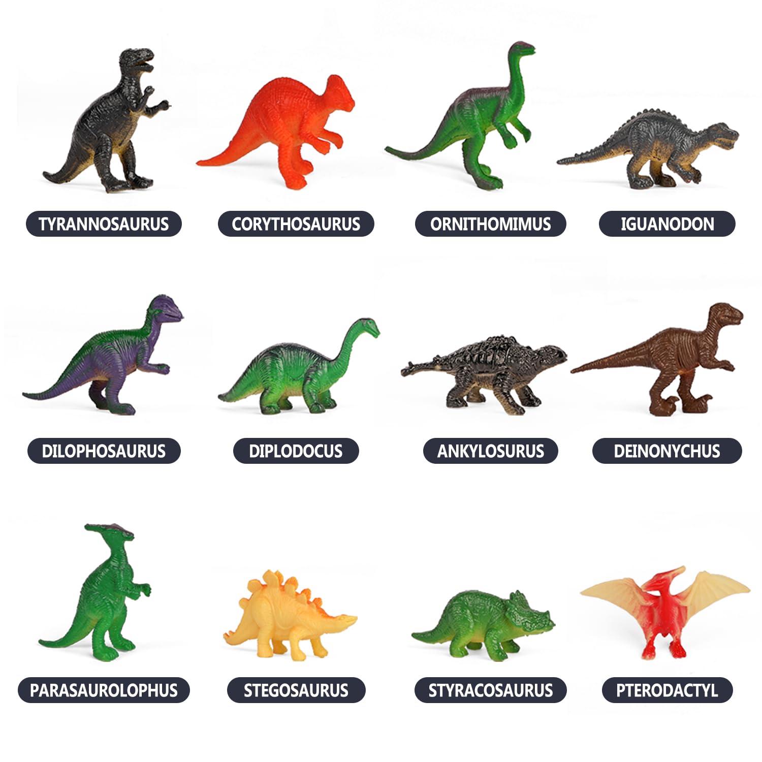 Kit Fouille Œufs Dinosaures pour Enfants, Grande Œuf de Dinosaure à Creuser avec 12 Figurines de Dinosaure, Kit Archéologique avec Outils, Cadeau pour Garçons à Partir de 6 Ans - 2