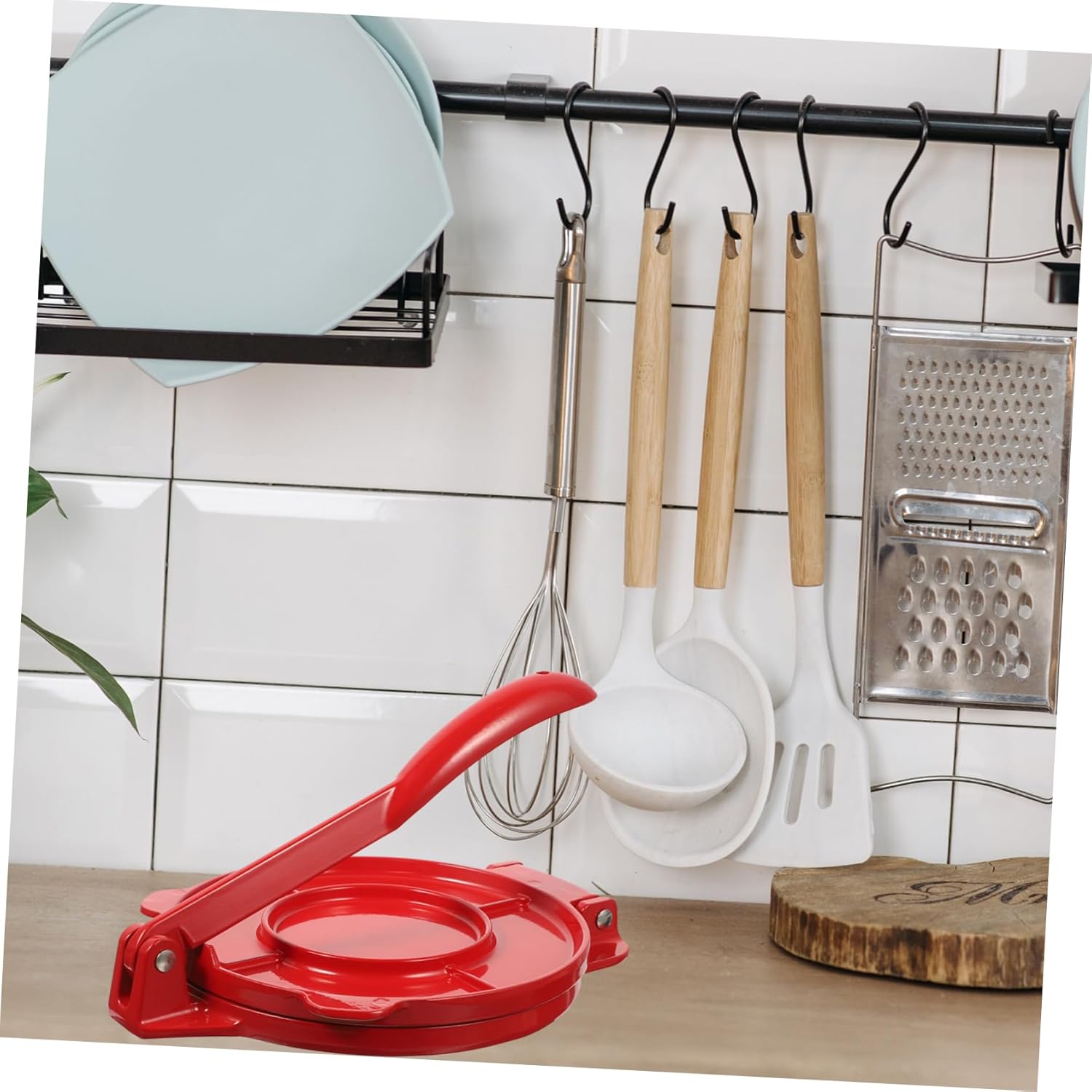 Flour Tortilla Maker Press Electric Tortilla Press Pizzelle Maker Easy to Use