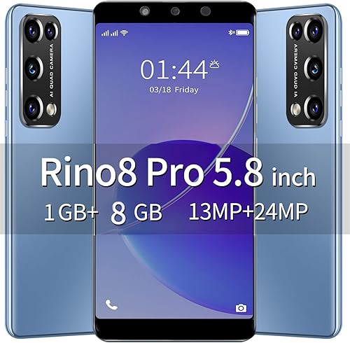 Miniatura 5 de Teléfonos celulares desbloqueados cámara Android 100 1080P HD teléfono inteligente de 18 GB de RAM teléfonos inteligentes desbloqueados con huellas