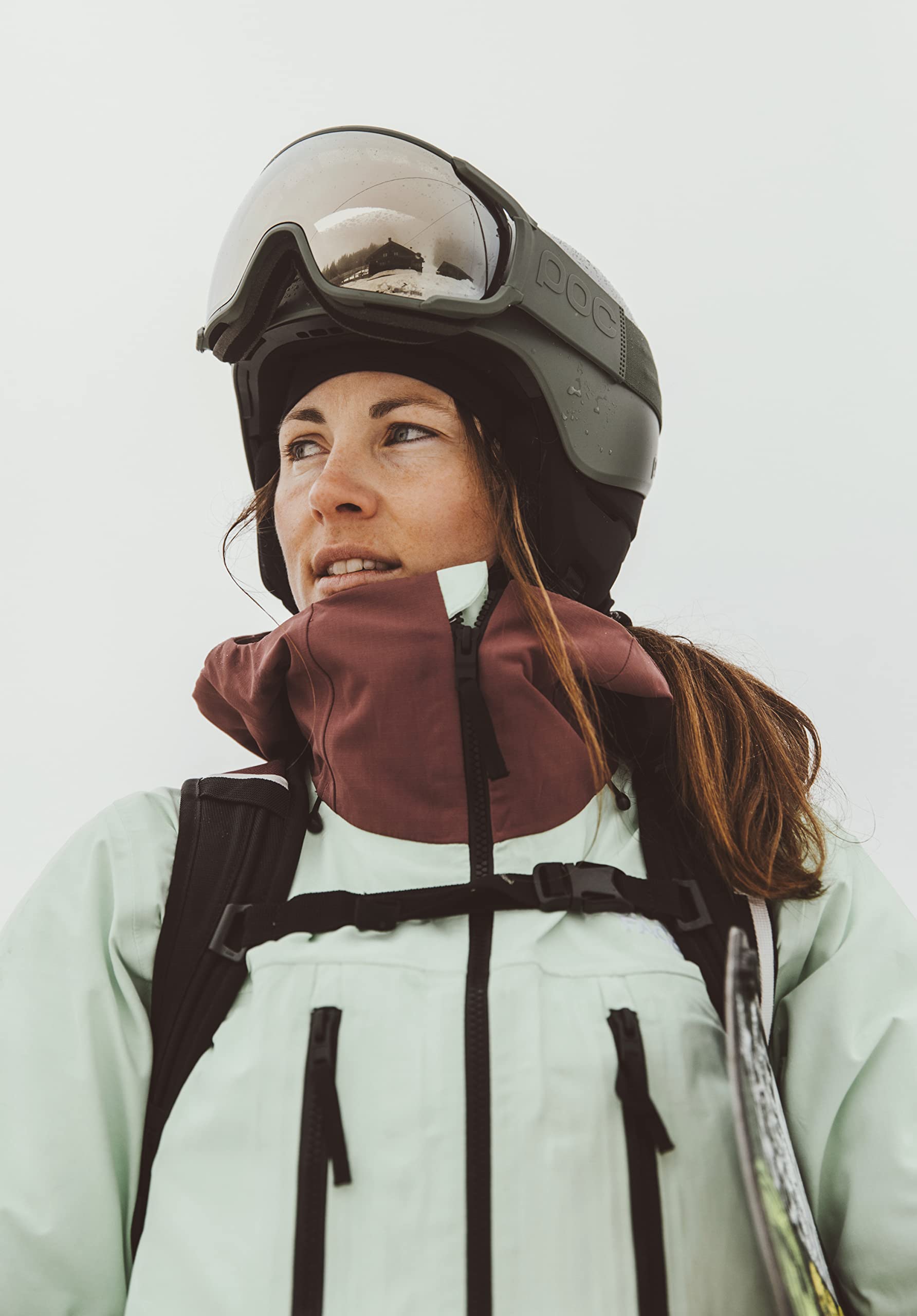 POC Meninx - Leichter und gut belüfteter Ski- und Snowboardhelm mit ABS-Schale, EPP und EPS Auskleidung für einen optimierten Schutz auf der Skipiste und beim Freeriden