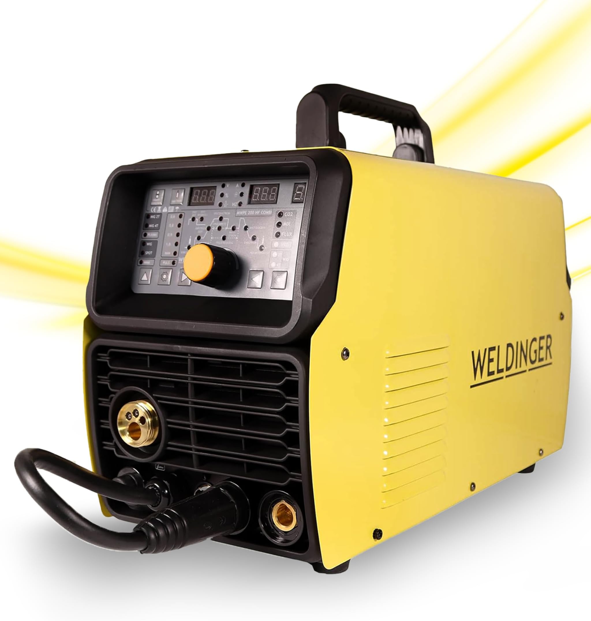 WELDINGER WIG-Schweißgerät WE 2030P ACDC pro - Inverter HF-Zündung zum ...