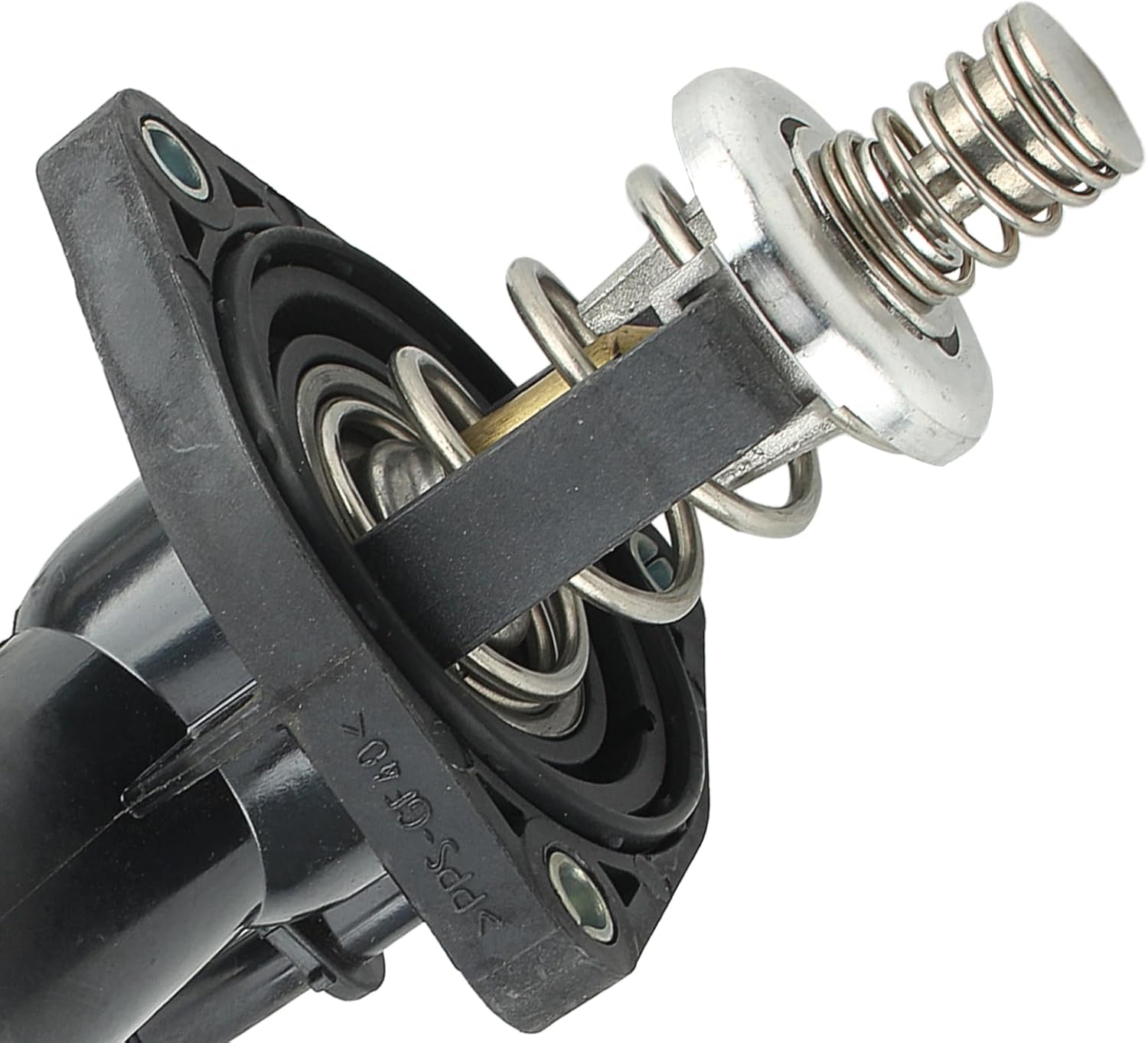 Carbhub 12674639 Engine Coolant Thermostat Fit for Cadillac Escalade 2015-2020 for Chevy Silverado 2014-2019 Suburban 2015-2020 GMC Sierra 2014-2019 Yukon 2015-2020 Replaca Part# GM12671393