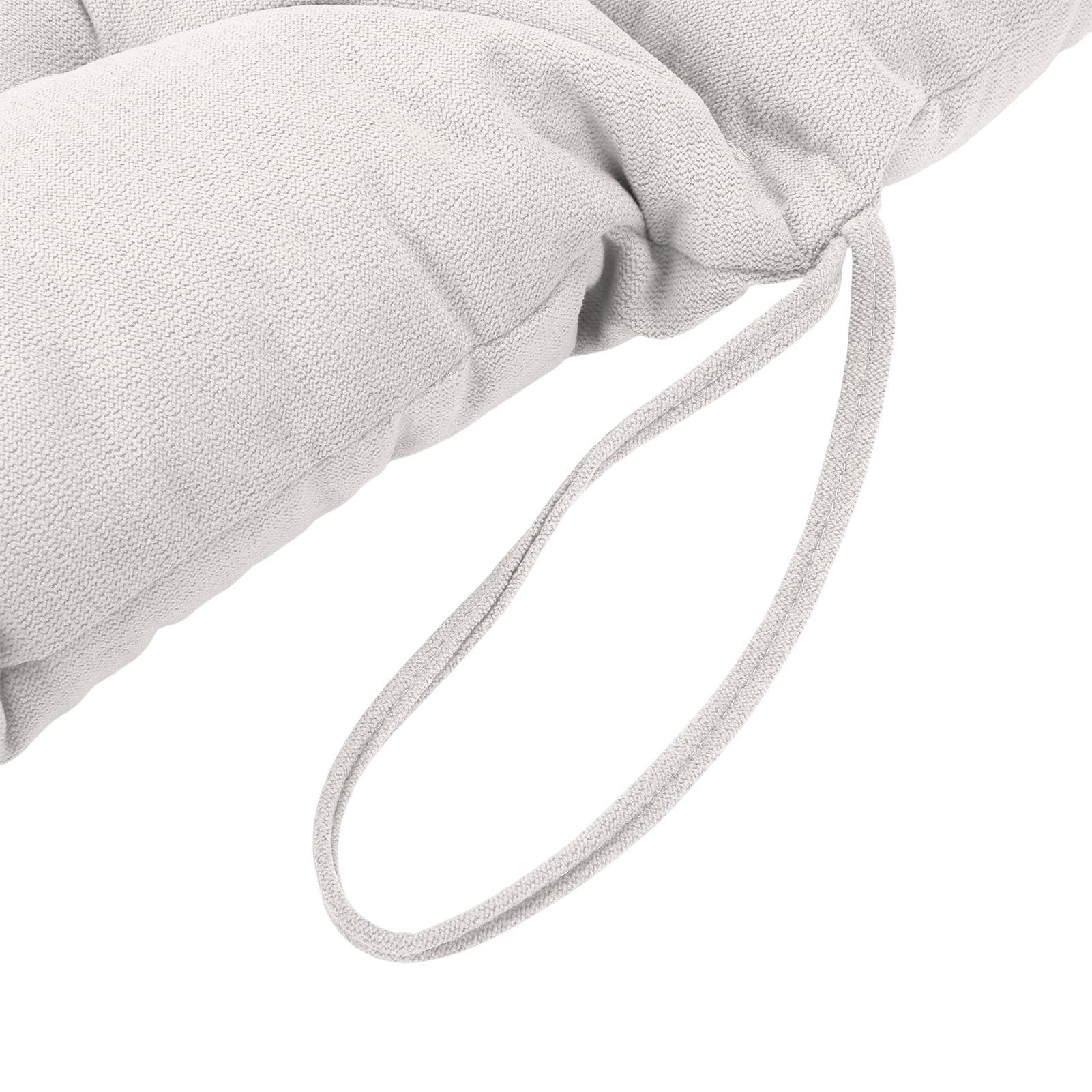 Cuscino per Sedia con Supporto Lombare, Imbottitura in Cotone