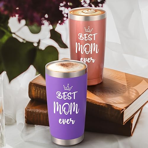 Miniatura 8 de LiqCool - Regalos para mamá, vaso para la mejor mamá del mundo, regalos para mamá de hija e hijo, regalos de cumpleaños para mujeres, regalos para