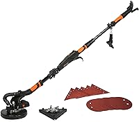 WEN DW5084 5-Amp Variable Speed 2-in-1 Dual-Head Drywall Sander with 15-Foot Dust Hose, Black