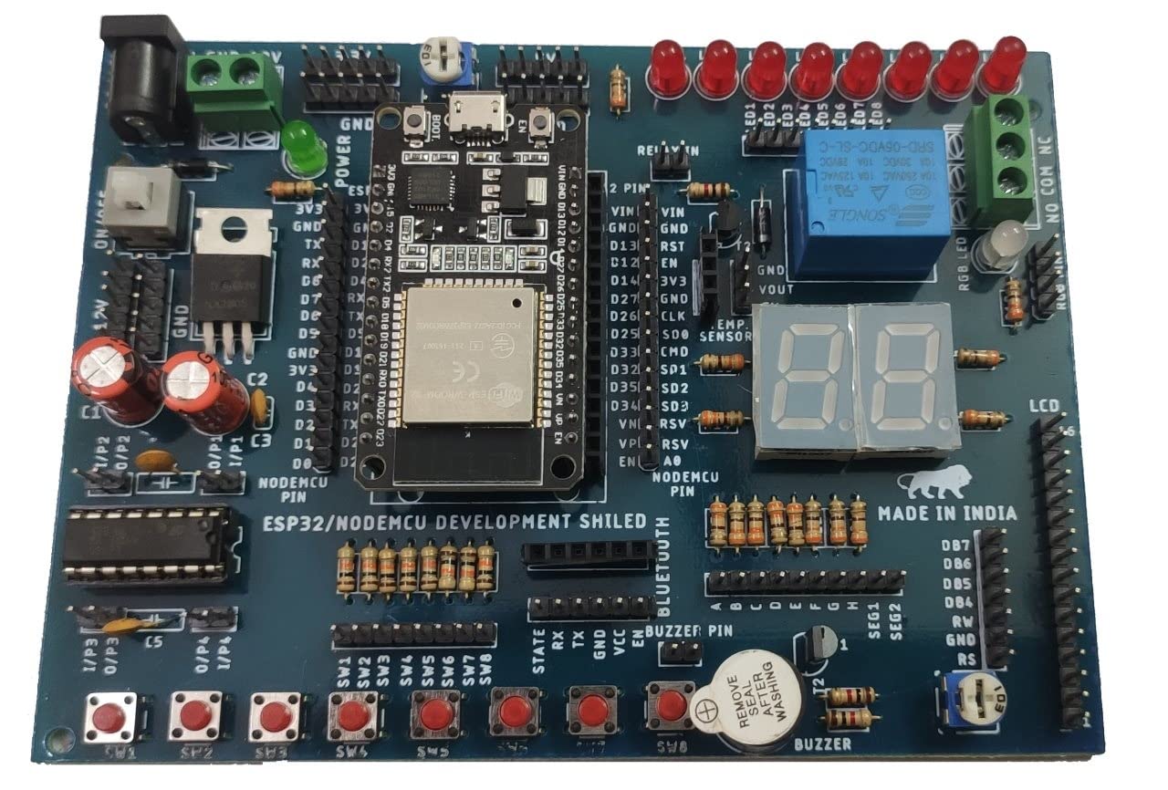 Embeddinator Node MCU ESP32 IOT Development Board Shield (with NodeMCU ESP32)