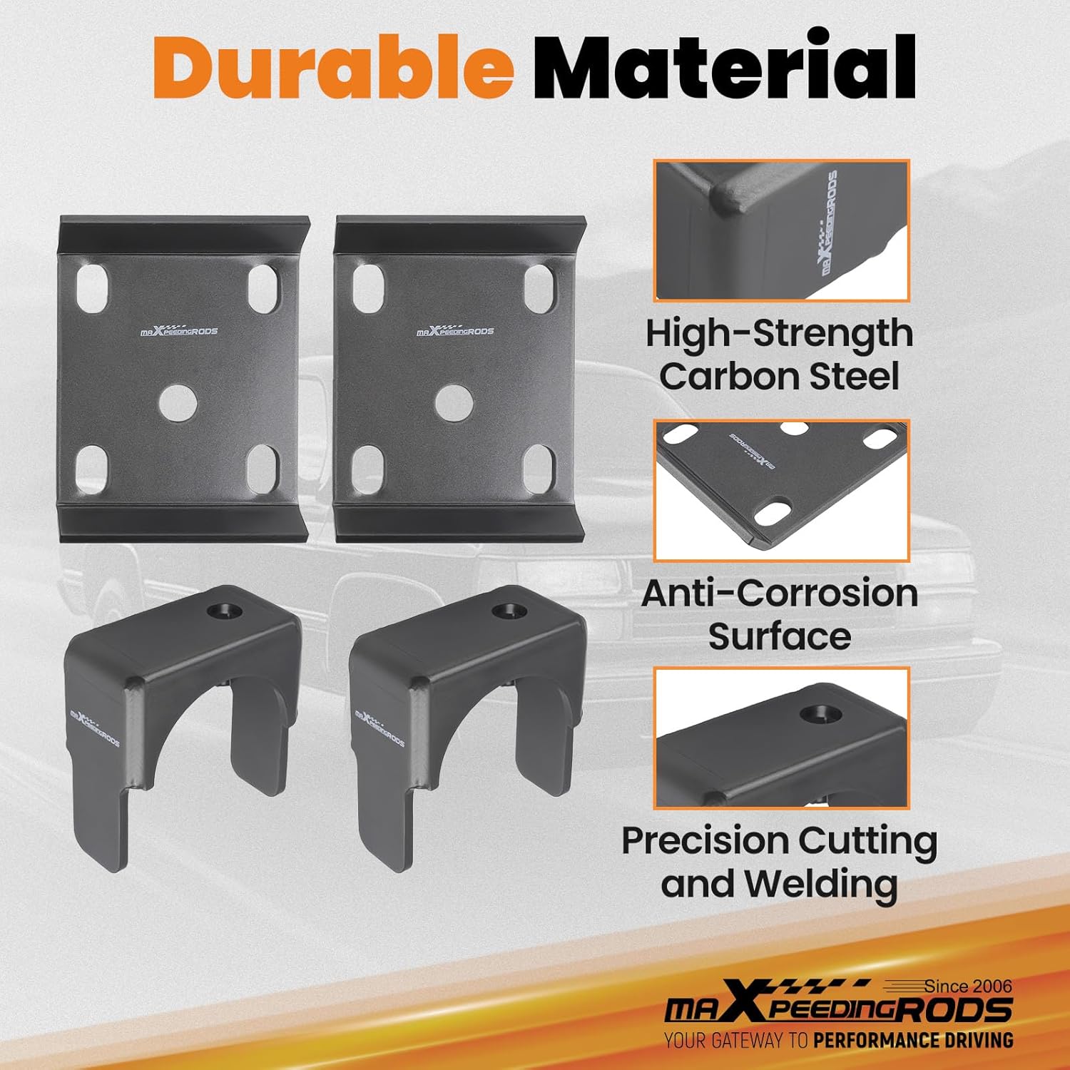 maXpeedingrods 6" Rear Axle Flip Kit for Chevy/GMC C1500 1988-1998 Pickup Trucks Lowering Drop Kit