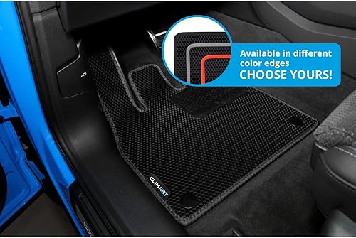 Miniatura 8 de CLIM ART Tapetes de piso de automóvil para todo tipo de clima, compatibles con Nissan Kicks 2018-2024, forros de piso resistentes a la medida para
