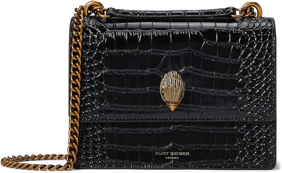 kurt geiger shoreditch bolsa black