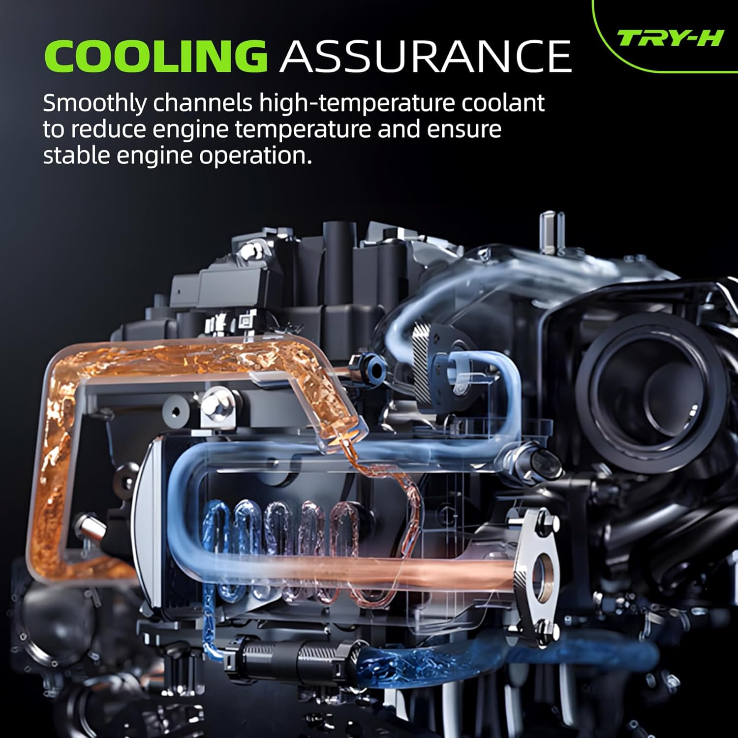 5058172AF Upper Radiator Coolant Hose Compatible with Jeep Patriot Compass 2007-2017 Dodge Caliber 2007-2012 Replacement for 5058172AE 5058172AH 5058172AF 5058172AG 5058172AI 5058172AJ