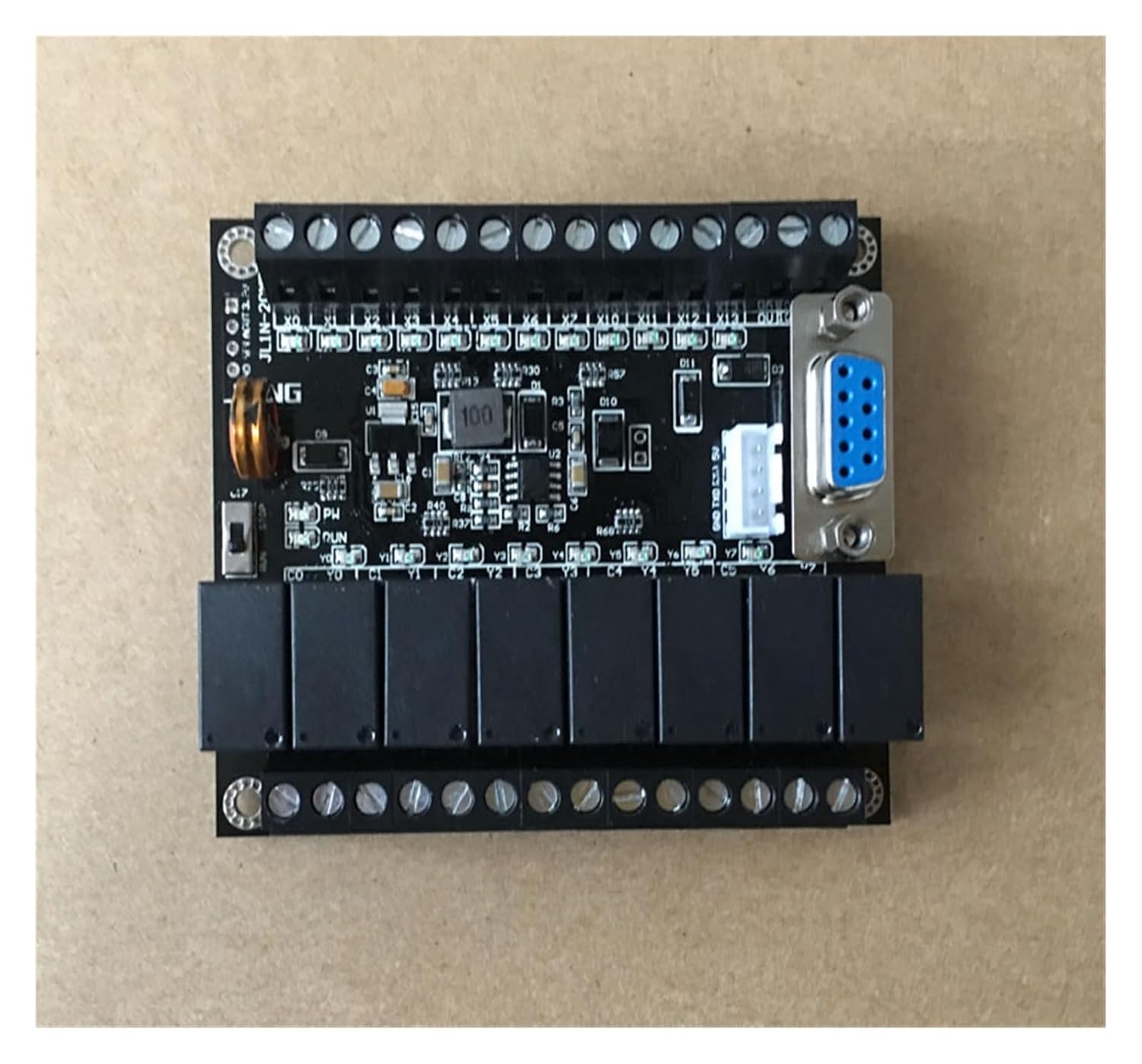 FX1N-20MR PLC Industrial Control Board Relay Output DC10-28V Power Supply 12 inputs 8 outputs with Basic Program line(20MR Board)