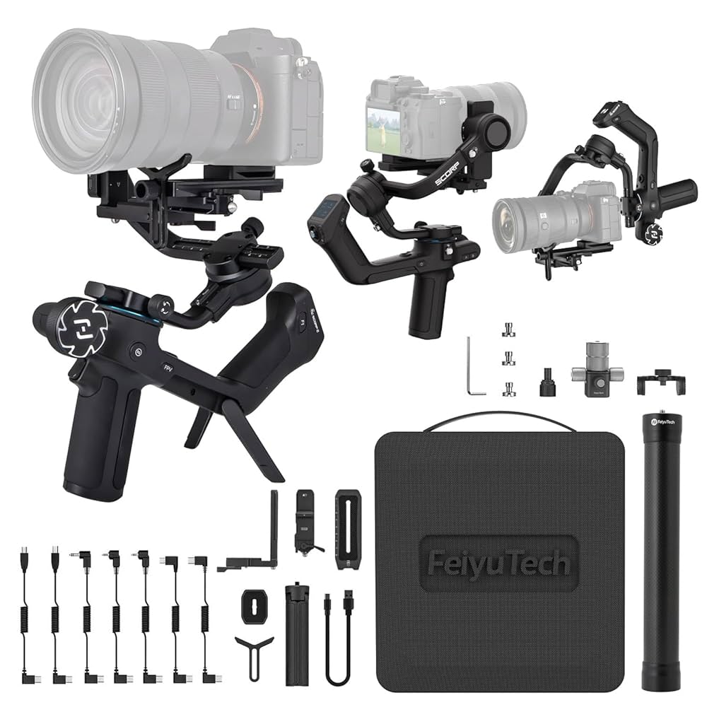 Amazon | FeiyuTech SCORP 2 コンプリートパック 一眼レフ