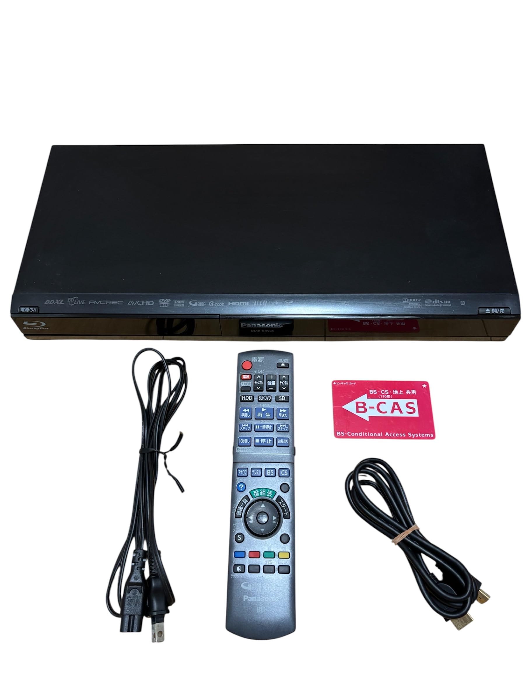 Panasonic - DMR-BR585 Panasonic ブルーレイディスクレコーダー 概要 HDD搭載ハイビジョンブルーレイディスクレコーダー DMR
