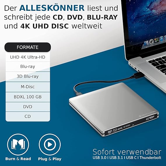 Blu-ray Writer USB 3.0 Listing Version 3